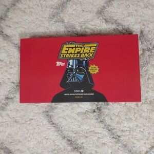 Topps Red Star Wars Box with Darth Vader